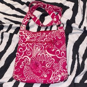 Hand-Embroidered Vera Bradley Crossbody Bag